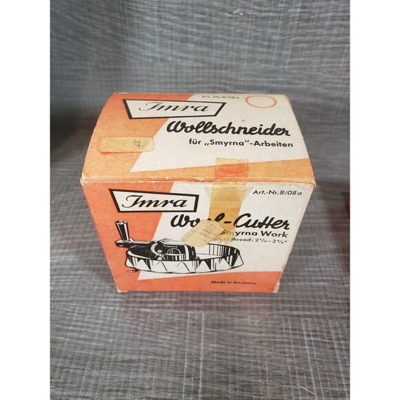 VINTAGE LOT Gold Seal Nippers Scissors - Spitz Pinking Shears & Imra Wool Cuter - Picture 14 of 16